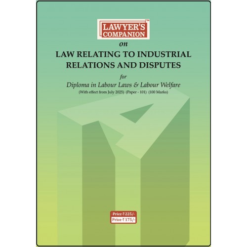 Lawyer’s Companion™ on Law Relating to Industrial Relations and Disputes DLL & LW Paper 101 (Delivery Free)